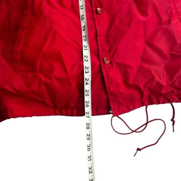 Beer Can Collectors of America Red Nylon Windbreaker Size L - Picture 6 of 8